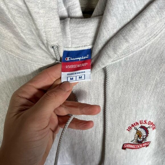Vintage 104th US Open Reverse Weave Champion Hoodie - Picture 5 of 8